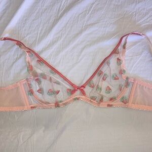 Agent Provocateur Fraise Strawberry Bra 34D